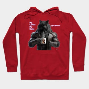 Big Coffee Cat by focusln Hoodie